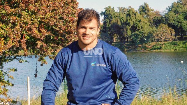 Clasificado para Tokio, Rubén regresó a los entrenamientos en el lago del Parque Sur, para luego seguir su preparación en España.  