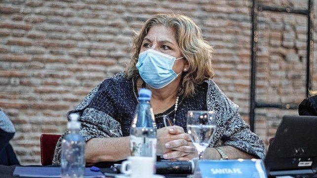 La ministra de Salud Sonia Martorano