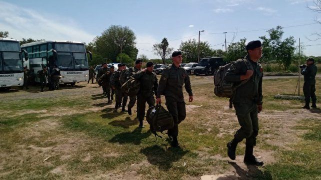 La llegada de más gendarmes y del Ejército a Rosario