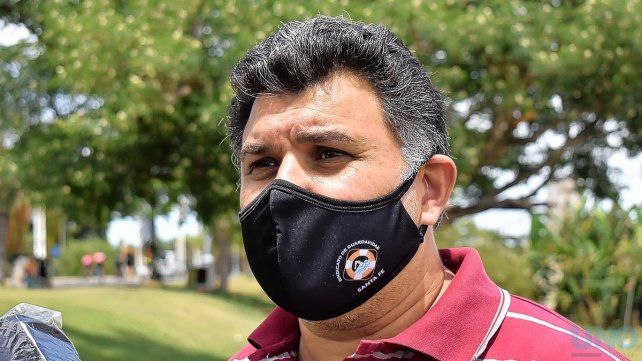 Sergio Berardi, titular del Sindicato de Guardavidas