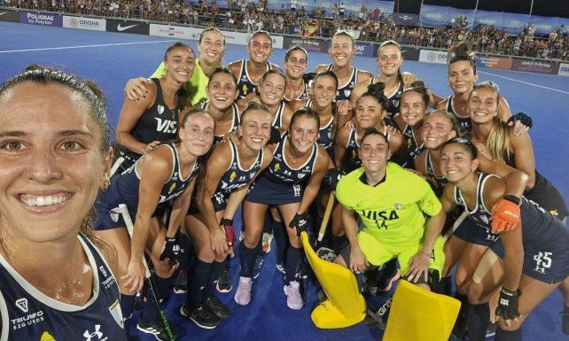 El conjunto nacional se impuso a Alemania por 3 a 1, y ahora deberá medirse con Bélgica en Santiago del Estero.