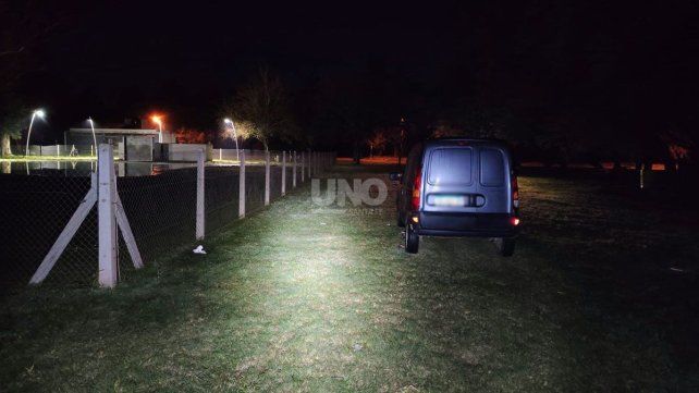 El lugar donde hallaron al ciudadano chino en Esperanza