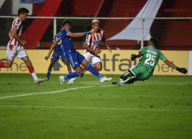 El DT Juan Azconzábal analizó la actuación de Unión con derrota ante Emelec. Gentileza Copa Sudamericana