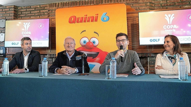 Daniel Di Lena, responsable de la Loter&iacute;a de Santa Fe, destac&oacute; la importancia de la Copa Santa Fe.