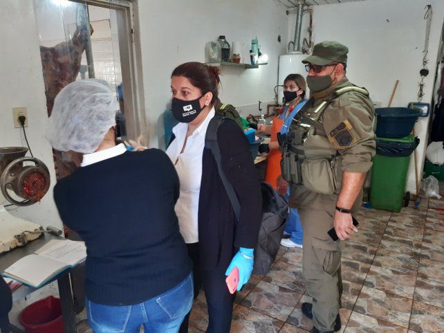 Se decomisaron 550 kilos de carne en un operativo de control alimentario realizado en Santo Tom&eacute;.&nbsp;