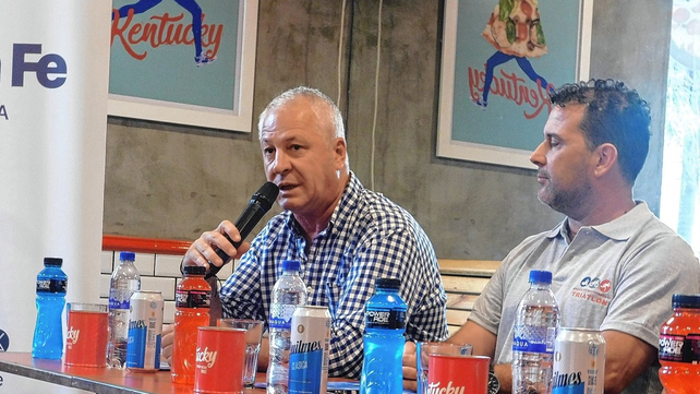 El profesor Carlos Marzo resalt&oacute; el apoyo que le brindan a este tipo de eventos desde el municipio santafesino.