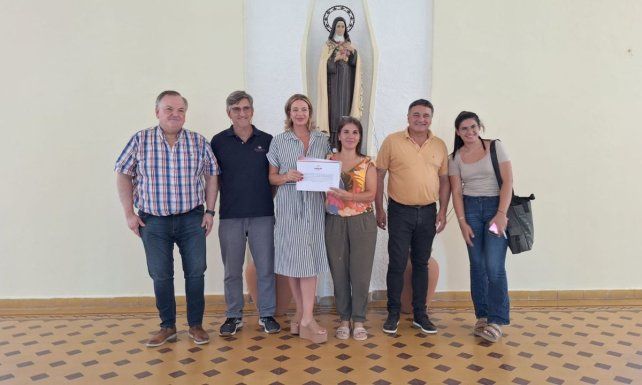 El Senador Michlig y el Diputado González visitaron las localidades de Hersilia y La Rubia  