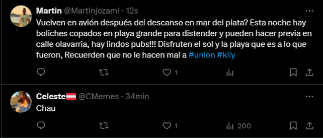 Los hinchas de Unión se descargaron en redes.