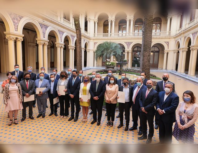 Los puntos del nuevo consenso fiscal que firm&oacute; el presidente con todos los gobernadores