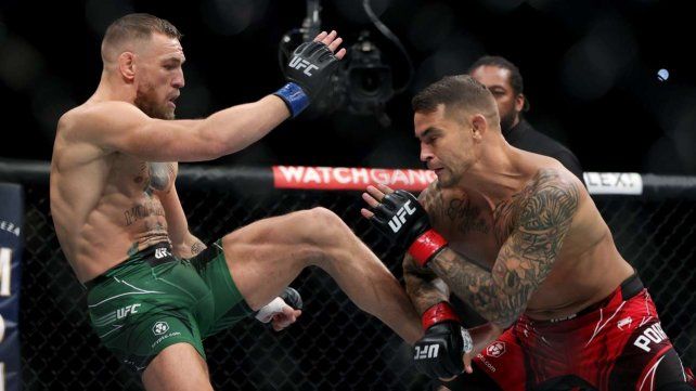 Conor McGregor sufri&oacute; una tremenda fractura y perdi&oacute; ante Poirier.