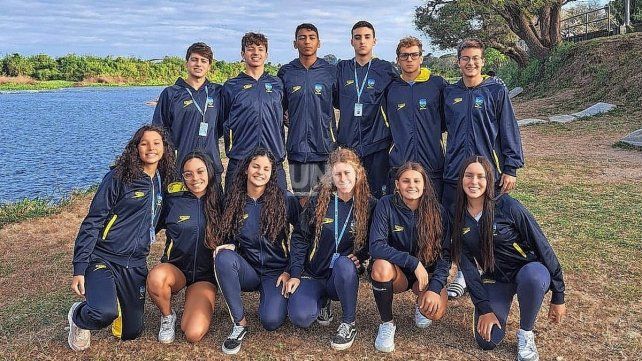 Muy buena performance de la delegación de Brasil en el primer día de competencia, tanto en varones como en mujeres.