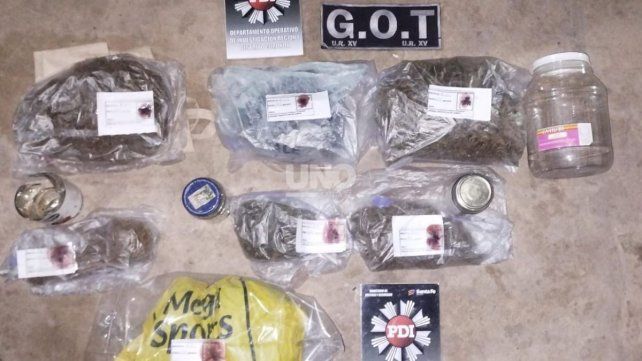 La detuvieron por robo pero descubrieron que también vendía droga 
