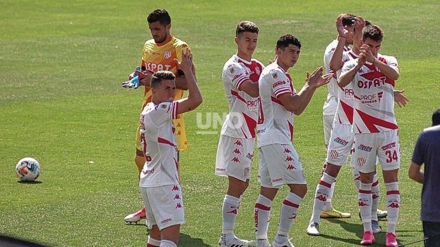 Sebastián Moyano lleva jugados todos los minutos en Unión durante esta Liga Profesional. UNO Santa Fe | José Busiemi