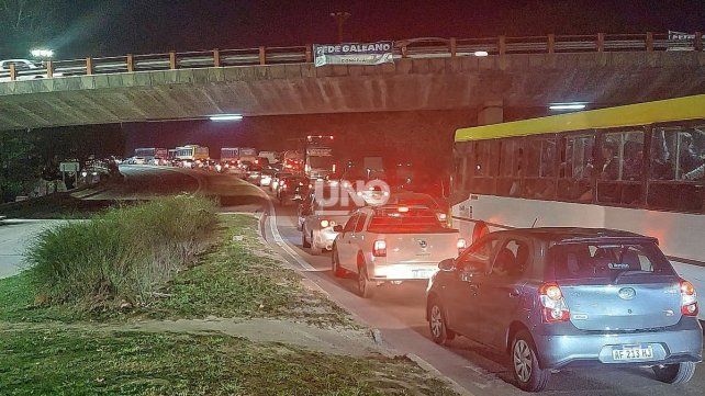 La manifestaci&oacute;n fue a la altura de la Fuente de la Cordialidad. Los familiares de Jos&eacute; Francioni quieren una respuesta.