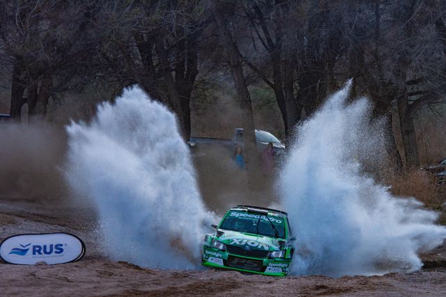 Nicol&aacute;s Diez gan&oacute; el Rally de La Rioja.