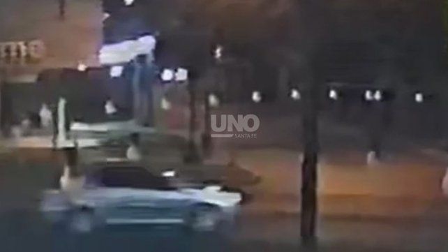 El auto que participó del accidente que dejó a una persona muerta y se dio a la fuga