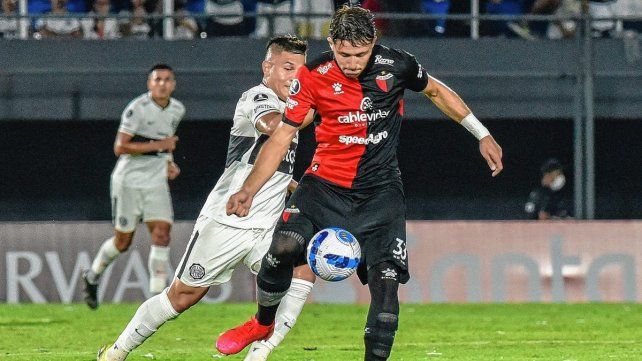 Facundo Garcés prefirió mirar para adelante con el empate que sumó Colón ante Olimpia.