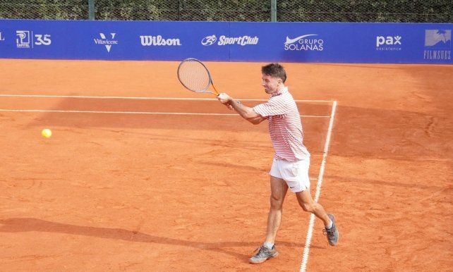 Corthey superó la clasificación y sacó sus primeros puntos ATP en el torneo jugado en julio pasado.