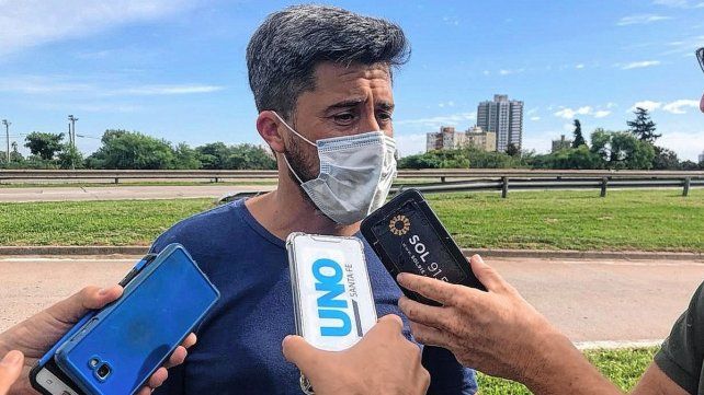 Matías Pons, secretario de Obras Públicas de la municipalidad