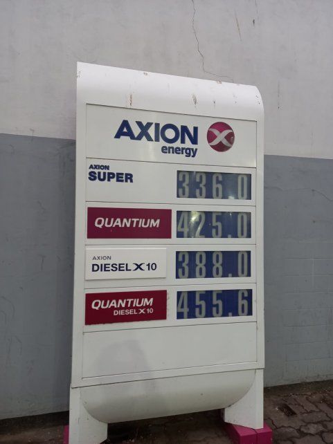 Los nuevos precios de Axion en la ciudad de Santa Fe