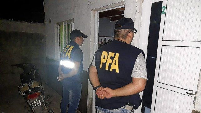 Los allanamientos realizados en el norte de la provincia.