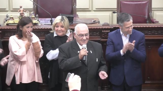 Julio Rivero fue distinguido como Ciudadano Destacado en 2018.