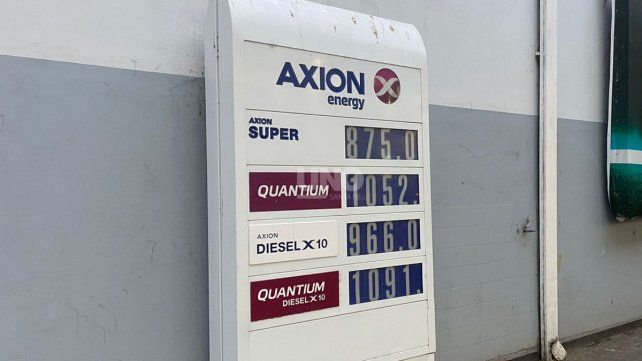 Suba de precios en los combustibles de Axion en febrero 2024