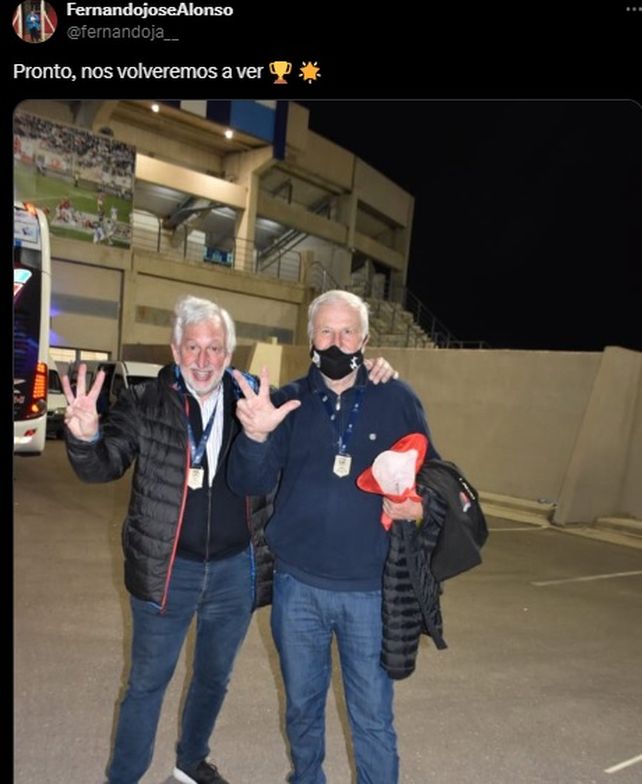 El posteo de Fernando Alonso que encendi&oacute; las redes en Col&oacute;n.
