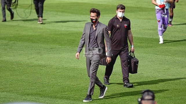 Eduardo Dom&iacute;nguez analiz&oacute; el 1-1 de Col&oacute;n ante Newell's. UNO Santa Fe | Jos&eacute; Busiemi