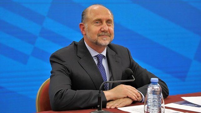 El gobernador de la provincia, Omar Perotti