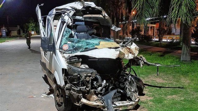 El accidente sucedió en la madrugada en la ruta nacional 11