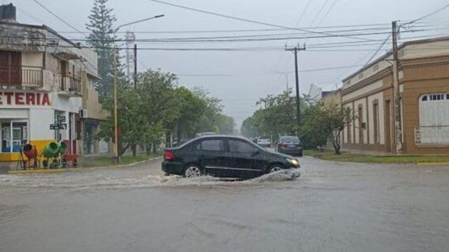 Más de 200 mm de lluvia cayeron en 30 horas en la ciudad de Vera, en el norte de la provincia