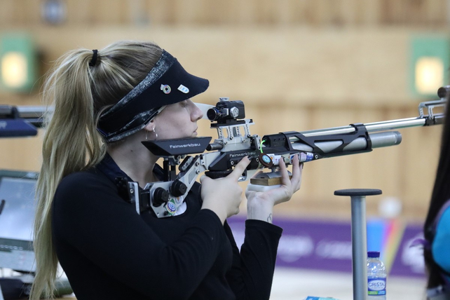 La santafesina Alliana Volkart, oriunda de San Carlos Centro, ocup&oacute; el s&eacute;ptimo lugar en la prueba de rifle de aire.