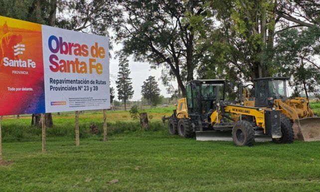 Se firmó el acta de inicio de obra de repavimentación de RP23, RP39 y construcción de la rotonda en RN34