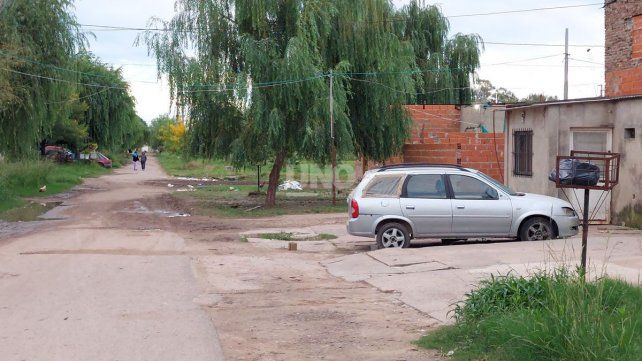 La vivienda en dónde ocurrió el trágico suceso en barrio Nueva Pompeya
