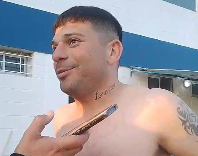 Una brillante actuaci&oacute;n tuvo Joel el Chori Abraham en Las Flores II al marcar tres de los cuatro goles. Gentileza Ariel Maradona AM Liga