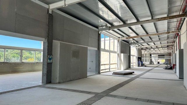El nuevo edificio educativo que construye la Provincia en el norte de la ciudad ya cuenta con un avance que supera el 75 % de la obra.