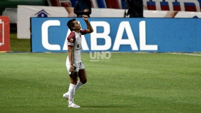 La Liga Profesional postuló como candidato a Mejor Gol de la fecha al que Luis Rodríguez marcó en el empate de Colón 2-2 con San Lorenzo. Gentileza | Pool ARGRA