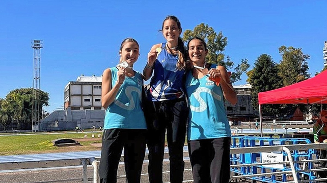 La santafesina Agustina Wilhjeln consigui&oacute; la medalla de oro en los 100 metros.