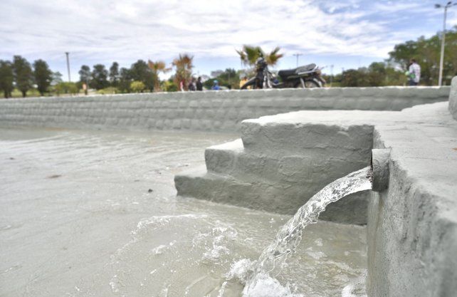 Trabajos en el Parque del Sur. 