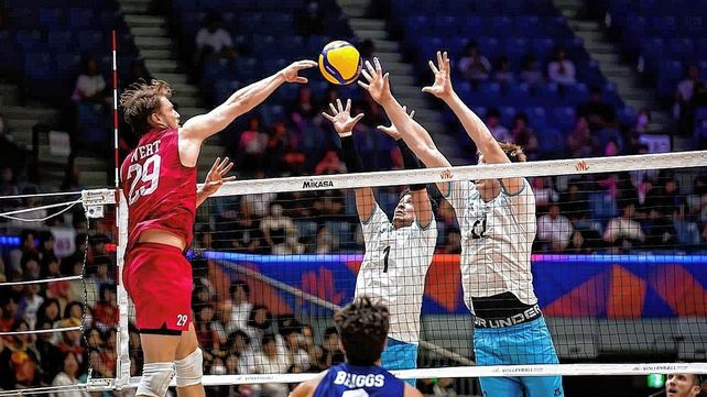 El seleccionado masculino de v&oacute;ley, perdi&oacute; ante el equipo norteamericano por 3-1. El s&aacute;bado cierra su participaci&oacute;n en el torneo ante Turqu&iacute;a.