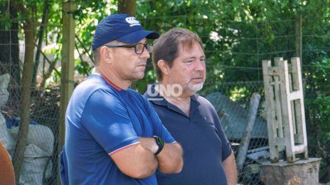 Fainberg, junto a Pepe Ruiz, oficial de Desarrollo de la USR, destacó el trabajo realizado por los clubes sedes y por los que fueron base de entrenamientos.