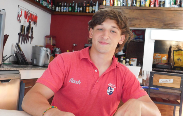 El medio apertura de Santa Fe Rugby, consiguió marcar cuatro conversiones y un penal en el triunfo ante Jockey en Fisherton.