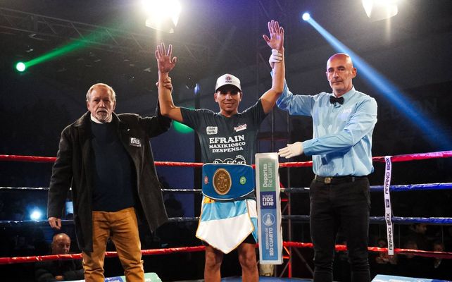 &nbsp;La Panterita Rodr&iacute;guez se consagr&oacute; campe&oacute;n Argentino Superligero en R&iacute;o Cuarto.