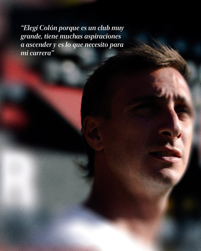 Juli&aacute;n Marcioni es una de las nuevas caras de Col&oacute;n para el Torneo de la Primera Nacional.