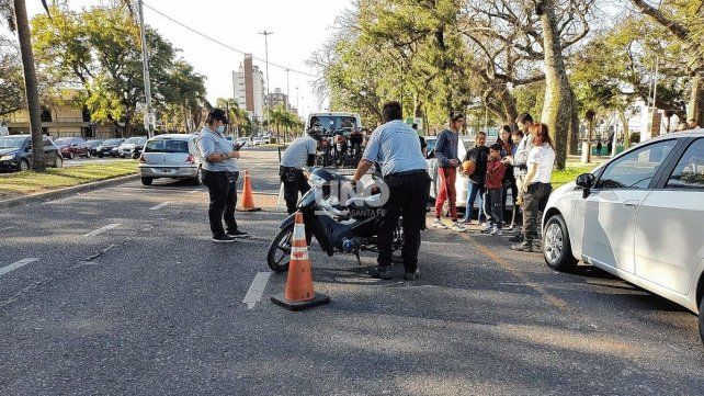 La municipalidad retuvo 5.243 motos durante el 2021 y casi la mitad fue por no llevar patente
