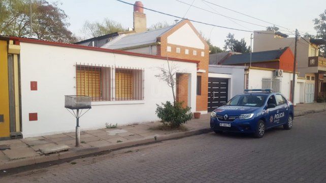 La casa de Alejandra Ironici, donde fue encontrada sin vida La casa de Alejandra Ironici, donde fue encontrada sin vida