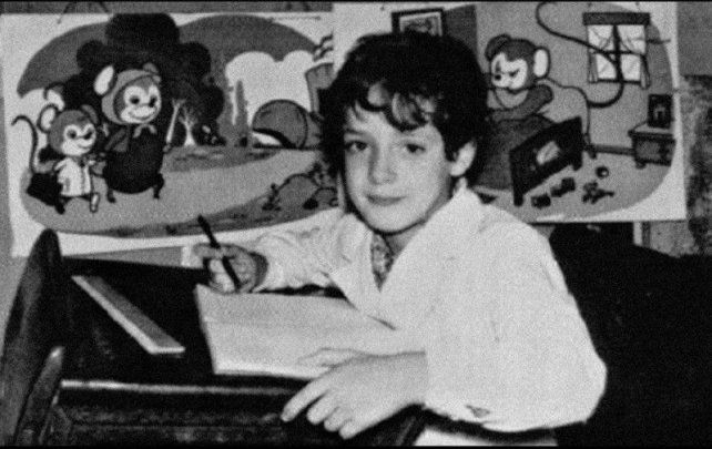 De chico, Cerati era un apasionado del dibujo y los comics  