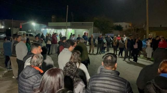 El reclamo de los vecinos del barrio Santa Teresita de Sauce Viejo.&nbsp;