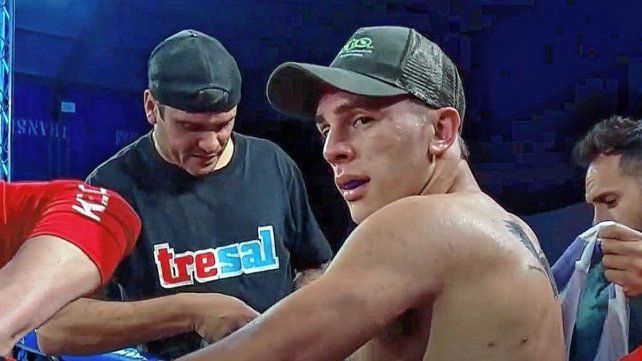 El boxeador de Santo Tomé llegó a su octavo nocaut en ocho victorias y también cuenta con una derrota en su haber.